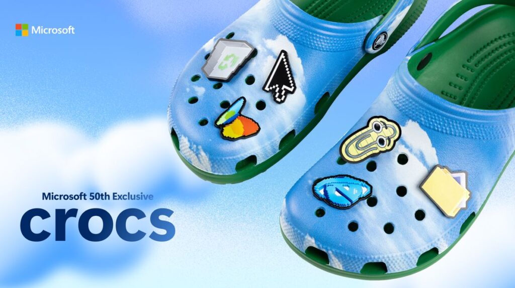 move-over-windows-ugly-sweaters,-microsoft-is-about-to-drop-custom-windows-xp-crocs-with-an-all-important-clippy-jibbitz
